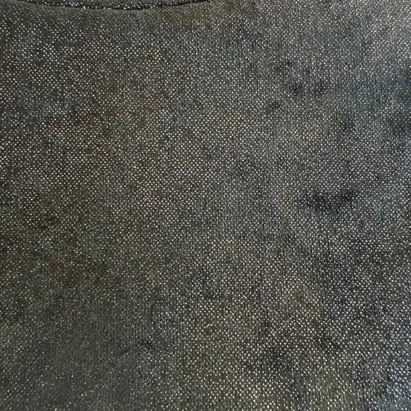 KRIZIA Vintage Y2K Black Gunmetal Shimmer Evening Clutch Made in Italy - Picture 4 of 16